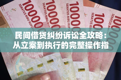 武汉民间借贷纠纷诉讼全攻略：从立案到执行的完整操作指南