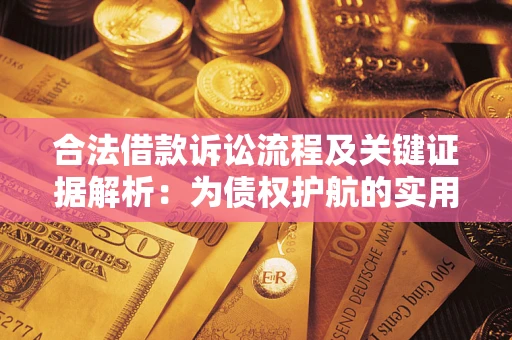 武汉合法借款诉讼流程及关键证据解析：为债权护航的实用指南