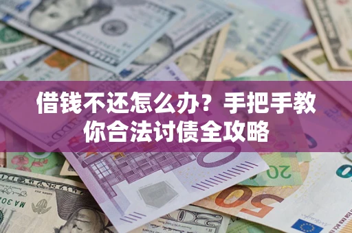武汉借钱不还怎么办？手把手教你合法讨债全攻略