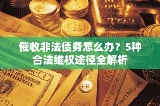 武汉催收非法债务怎么办？5种合法维权途径全解析