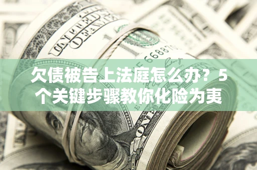 武汉欠债被告上法庭怎么办？5个关键步骤教你化险为夷
